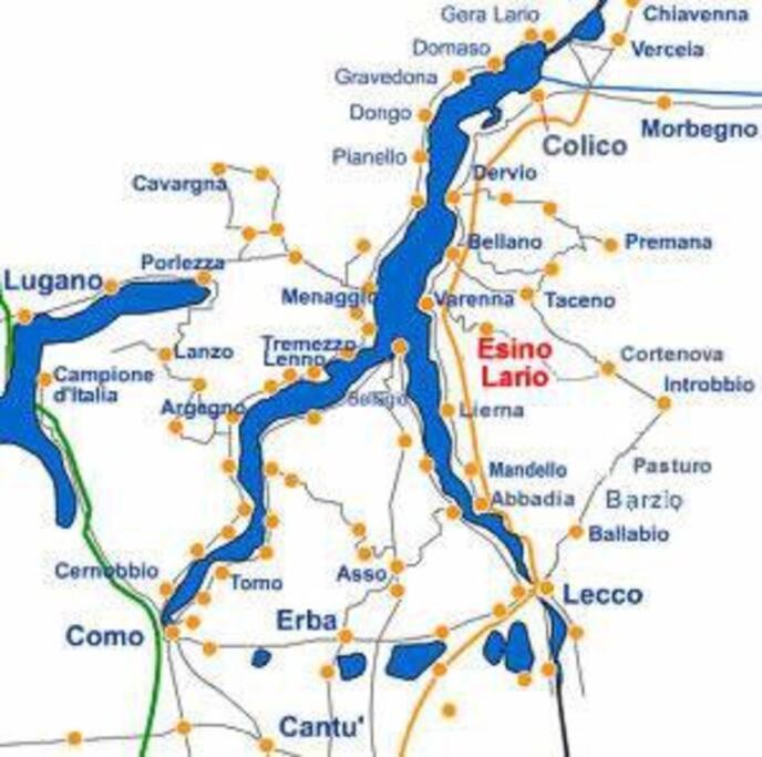 Mansarda Fra Monte E Lago Esino Lario Екстер'єр фото