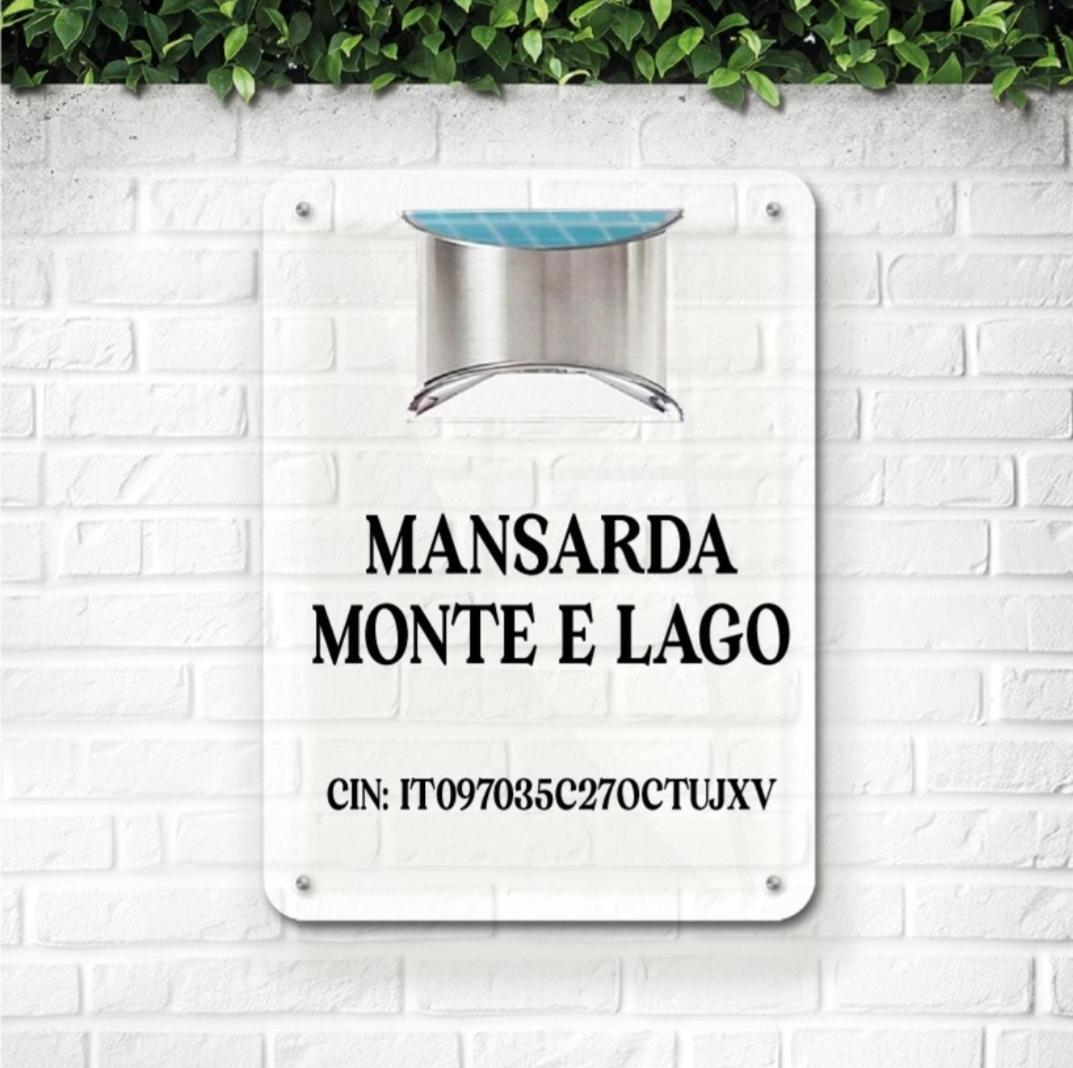 Mansarda Fra Monte E Lago Esino Lario Екстер'єр фото